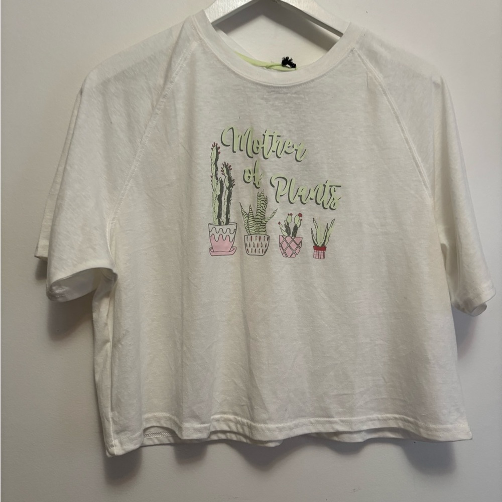 Avalanche White 'Mother of Plants' T-Shirt